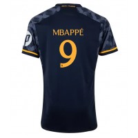 Camisa de time de futebol Real Madrid Kylian Mbappe #9 Replicas 2º Equipamento 2023-24 Manga Curta